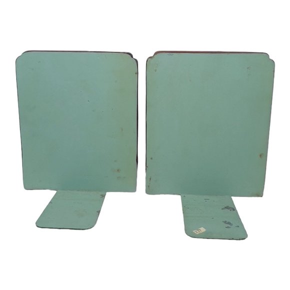 Borghese Vintage Bookends Gold Gilt Floral Design - Picture 4 of 12